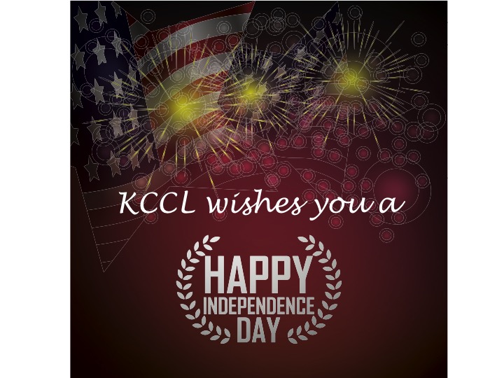 Happy Independence Day from KCCL
