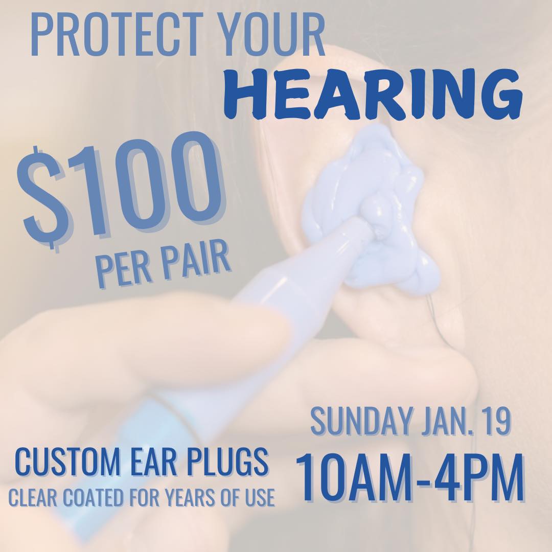 Custom Ear Plugs at KCCL 1-19-25