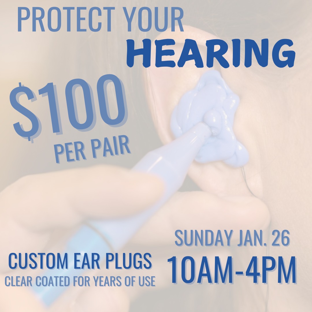 Custom Ear Plugs rescheduled to January 26, 2025 at KCCL - Kent County Conservation League