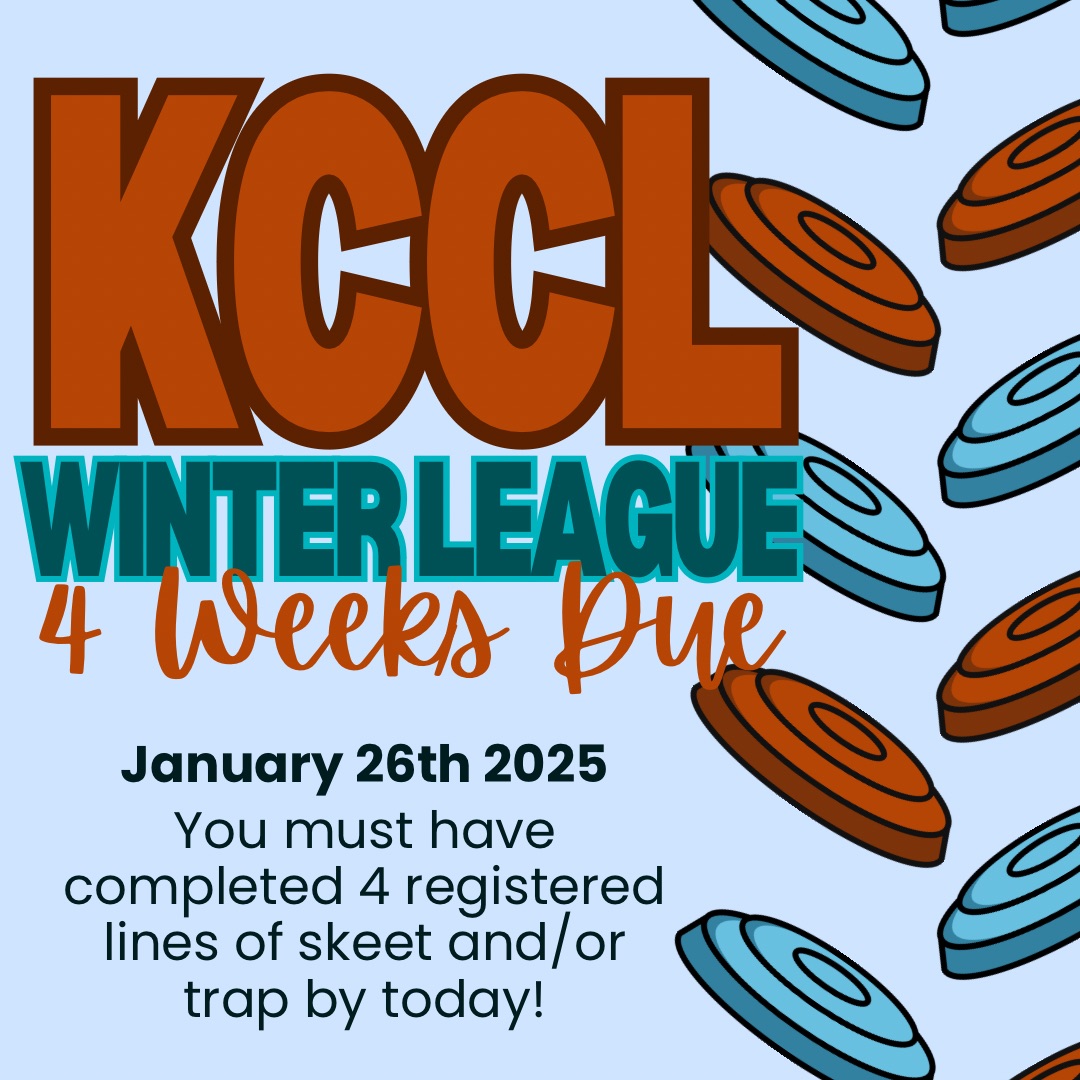 First 4 Weeks of Winter League lines are DUE! Signups END.